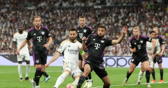 الريال ضد البايرن.. تقنية الفار تحرم الملكى من هدف التعادل بالدقيقة 72 "فيديو"
