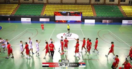 ناشئو اليد يهزمون صربيا وديا بالغردقة