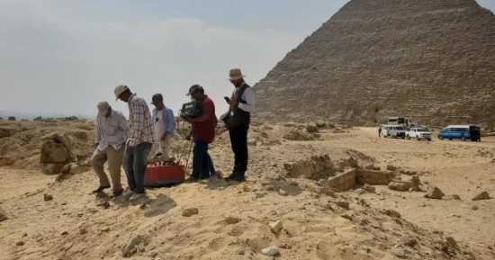 بعثة يابانية تزعم وجود مجسم قرب الهرم الأكبر وتتوقع الوصول لمقبرة