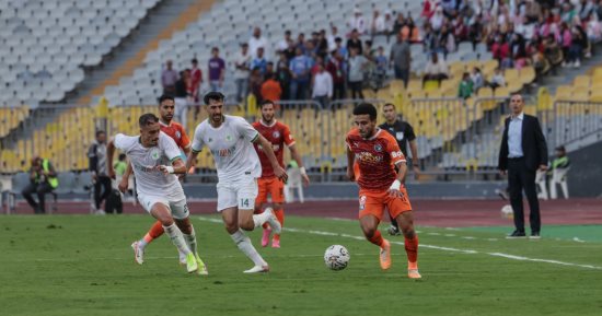المصرى يتعادل سلبيا مع بيراميدز فى الشوط الأول بالدورى