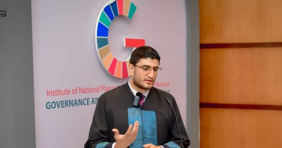 معتز الروبى يحصل على الماجستير فى الاقتصاد من المعهد القومى للتخطيط