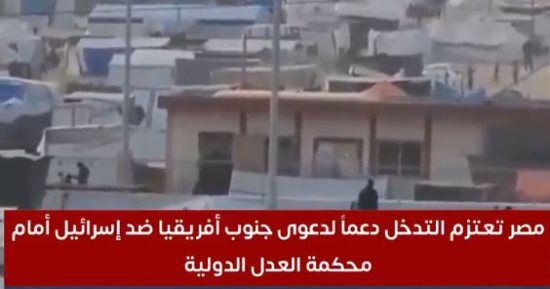 تفاصيل دعم مصر لدعوى جنوب أفريقيا ضد إسرائيل أمام محكمة العدل الدولية