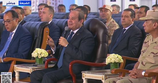 الرئيس السيسى: لدينا فى مصر حوالى 9 ملايين ضيف