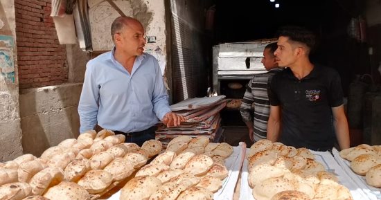 ضبط 92 مخالفة متنوعة خلال حملات رقابية على المخابز البلدية والأسواق بالمنيا