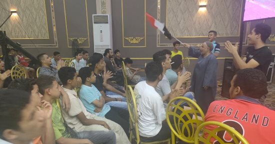 جماهير نادي ديروط تشجع فريقها وتحتفل بالهدف فى الشوط الأول.. فيديو وصور