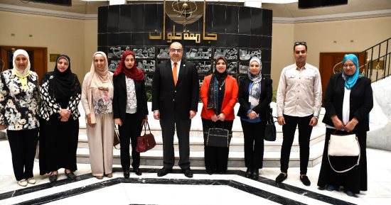 ورشة عمل للتعريف باختصاصات عمل وحدة مناهضة العنف ضد المرأة بجامعة حلوان