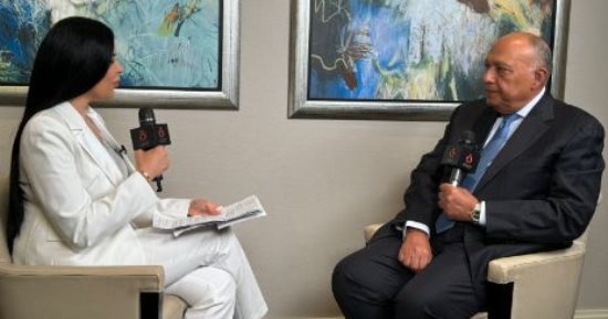 سامح شكري: مصر لا تحيد عن مبادئها.. وهي مبادئ متسقة مع مصلحة الشعب المصري