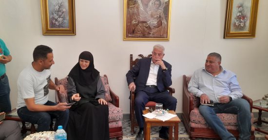 محافظ جنوب سيناء يزور دير السبع بنات بوادى فيران 