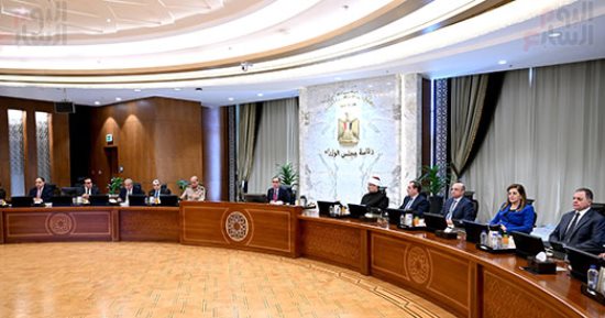 بدء اجتماع مجلس الوزراء الأسبوعى لمتابعة عدد من الملفات