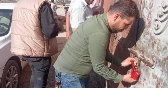 غلق وتشميع مصنع فى المنتزه لإعادته تدوير الزيوت المستعملة 