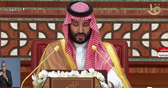 ولى العهد السعودى يلتقى ولى عهد الأردن