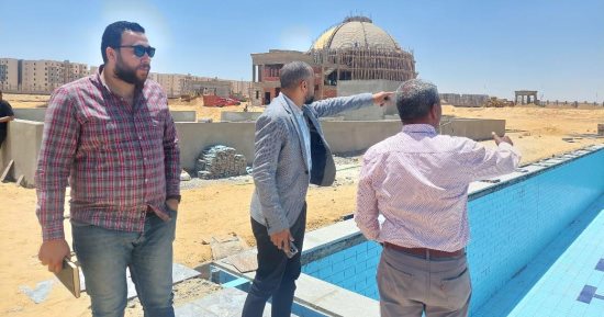 رئيس جهاز أكتوبر الجديدة يتابع نسب تنفيذ مشروع سكن كل المصريين بالمدينة.. صور