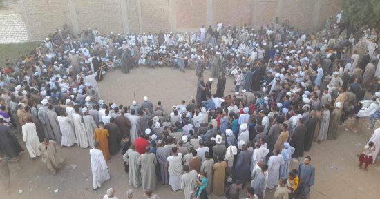 التحطيب فن مش خبط فى خبط.. مشاهد لا تراها إلا فى صعيد مصر.. فيديو