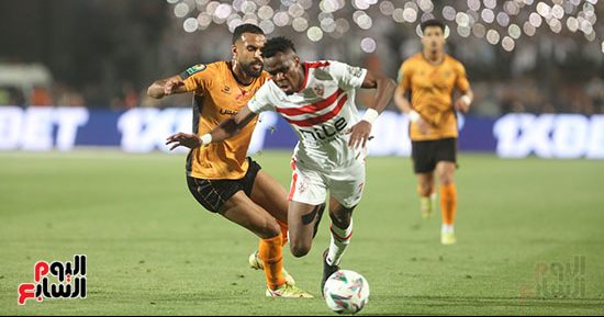 75 دقيقة.. هدوء نسبى والزمالك ما زال متقدمًا بهدف على نهضة بركان 