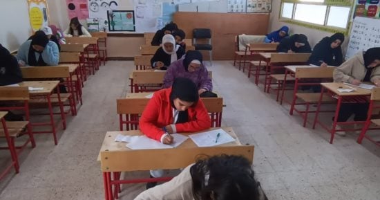 صفحات الغش تنشر أسئلة امتحان مادة العربى للشهادة الإعدادية بالقاهرة