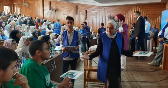 تفاصيل مبادرة حياة كريمة "We Support" لدعم طلاب جامعة كفر الشيخ.. فيديو وصور