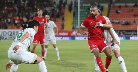 كوكا يغيب عن تعادل ألانيا سبور مع أنطاليا 1 – 1 فى ختام الدوري التركي