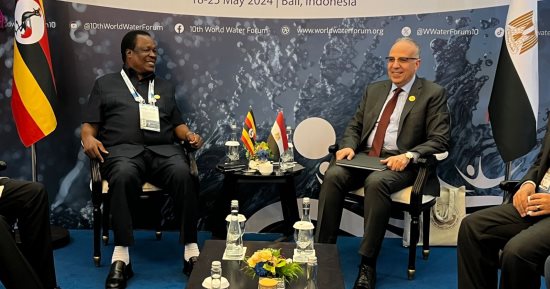 ‫ وزير الرى: بروتوكول تعاون فنى مستقبلى مع أوغندا فى حصاد الأمطار 