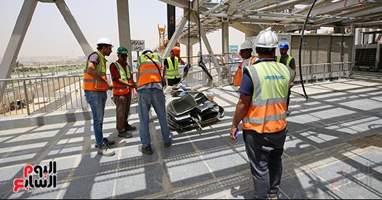 اليوم السابع يرصد تجهيزات التشغيل لمحطة مونوريل المشير بخط العاصمة الإدارية.. المحطة تضم خدمات متعددة على دورين.. أبواب زجاجية على الأرصفة لحماية الركاب وسلالم خروج للطوارئ.. والتشغيل قريبا.. صور وفيديو