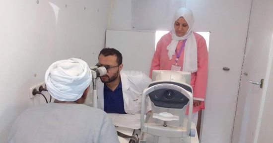 التضامن الاجتماعي بالدقهلية: قافلة طبية متكاملة للعيون بالمطرية