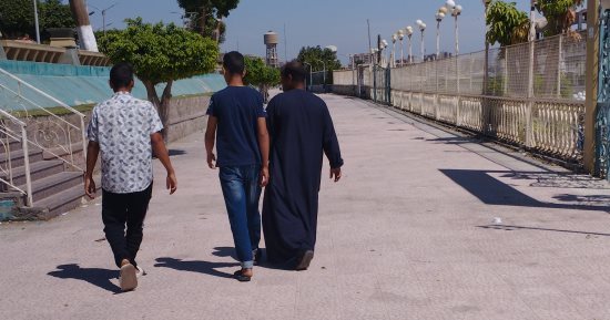 ممشى كورنيش النيل فى المنيا.. فسحة الأهالى فى كل وقت.. فيديو