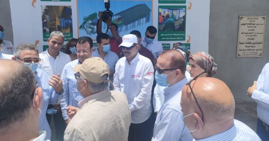 وفد محلية النواب يتفقد محطة معالجة ثلاثية ومصنع تدوير مخلفات بالبحر الأحمر 