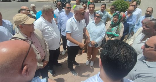 وفد محلية النواب يتفقد المجمع الصناعي بالغردقة..والسجيني: الصناعة أمن قومي 