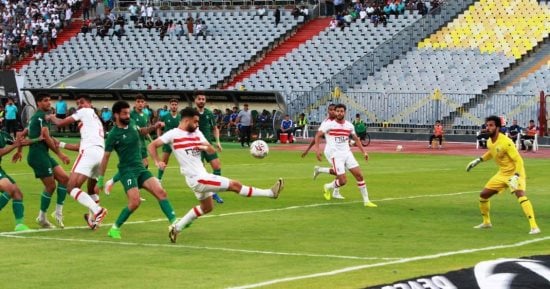 Al-Ittihad d’Alexandrie contre Zamalek… 75 minutes et Al-Abyad mène toujours par deux