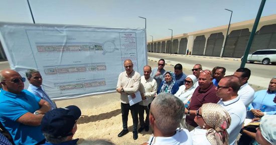 محلية النواب تتفقد مدينة الحرفيين بالغردقة وتوصى بسرعة تشغيلها 