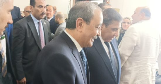 رئيس مجلس الدولة ومحافظ الإسماعيلية يفتتحان مجمع محاكم مجلس الدولة.. صور