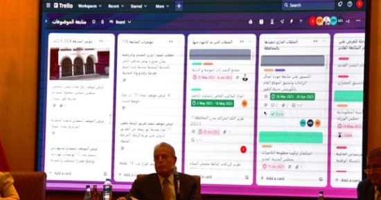 محافظ جنوب سيناء يترأس جلسة متابعة الموقف التنفيذى للمشروعات الجارية