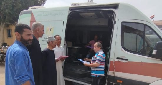 سيارات متنقلة لتلقى طلبات التصالح على مخالفات البناء بالمنوفية