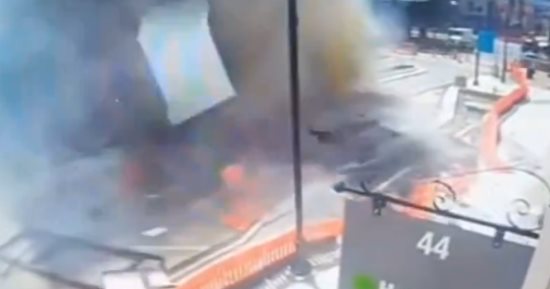 إصابة 7 أشخاص فى انفجار بنك بولاية أوهايو الأمريكية.. فيديو