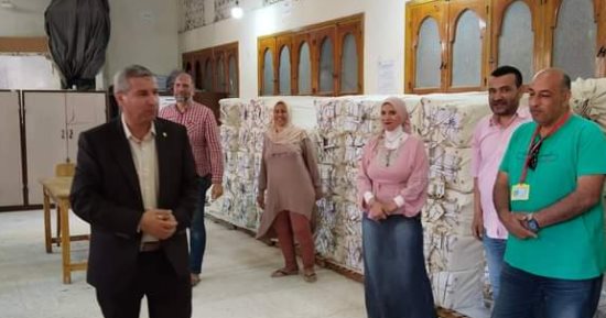 مدير "تعليم دمياط" يتفقد كنترول التعليم الصناعي نظام الثلاث سنوات "قطاع دمياط"