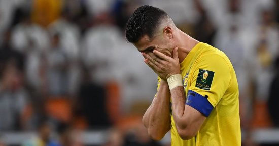 Les larmes de Ronaldo font parler d’elles dans les journaux du monde entier après avoir perdu la Coupe du Roi saoudien.