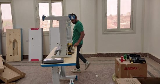 حياة كريمة.. تجهيز 3 مشاغل لتدريب السيدات والفتيات فى قرى أسوان