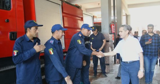 محافظ الغربية يشهد استلام 4 سيارات إطفاء لدعم الحماية المدنية