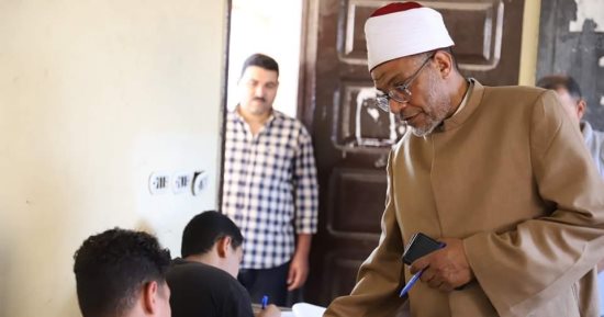 قطاع المعاهد الأزهرية يتابع امتحانات الشهادة الثانوية بالشرقية