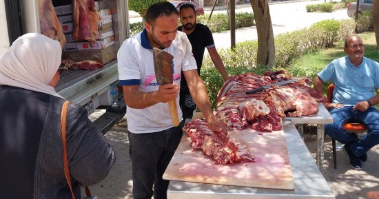 جامعة حلوان: منفذ لبيع اللحوم والدواجن بأسعار مخفضة بمناسبة عيد الأضحى