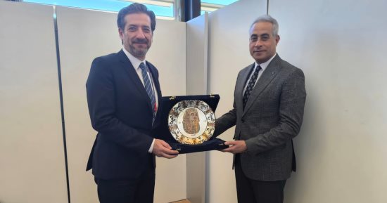 وزير العمل يلتقى نظيره السورى ويؤكدان أهمية تكثيف التعاون فى القضايا المشتركة