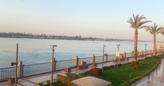الممشى السياحى ببنى سويف مقصد الأهالى صباحا.. فيديو
