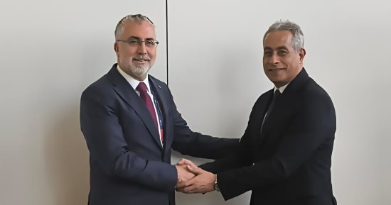 وزير العمل يلتقى نظيره التركى لبحث أوجه التعاون فى الملفات المشتركة
