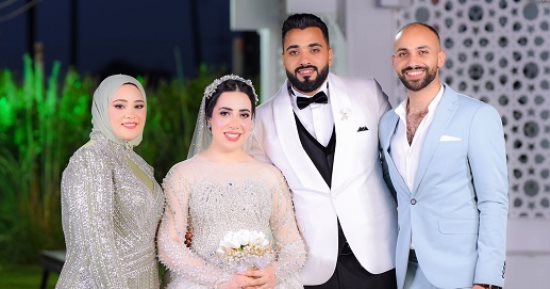 الزميل محمد أيمن يحتفل بزفاف شقيقه وسط الأهل والأصدقاء.. صور