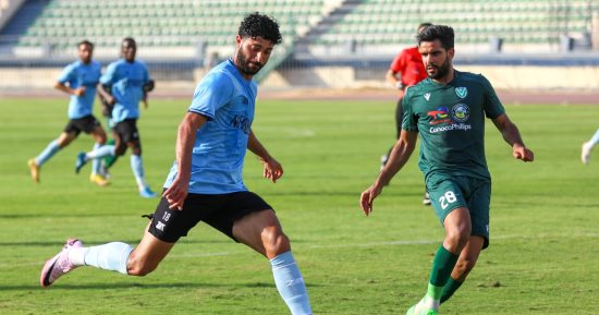 المصري يتعادل مع النصر الليبي 2/2 استعدادًا للزمالك