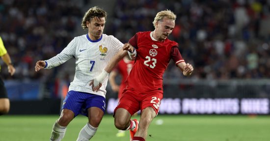 منتخب فرنسا يتعادل سلبيا مع كندا بمشاركة كيليان مبابى قبل يورو 2024