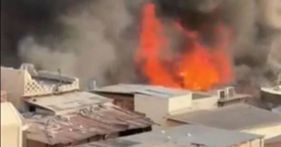 القصة الكاملة لحريق سوق المنامة بالبحرين.. فيديو