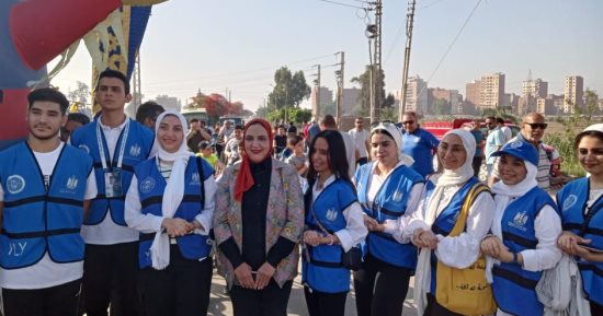 انطلاق ماراثون الدراجات الهوائية احتفالا باليوم العالمى للدراجات بالمنصورة