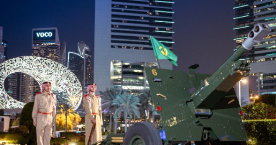 شرطة دبى تحدد 7 مناطق لمدافع عيد الأضحى