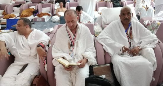 وزيرة التضامن تتابع الحجاج.. نجاح النفرة إلى مزدلفة عقب غروب شمس يوم عرفات