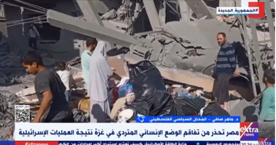 خبير فلسطينى: إسرائيل مستمرة فى حرب الإبادة وتتبع سياسة الأرض المحروقة
